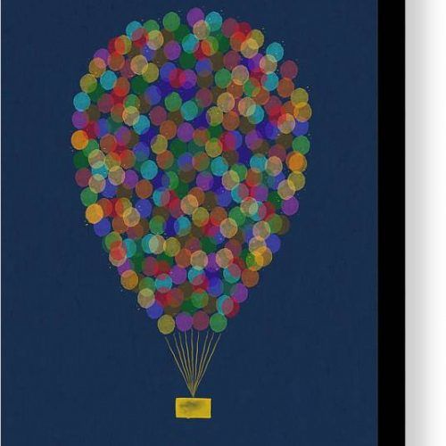 Balloons Framed Art Prints (Photo 11 of 20)