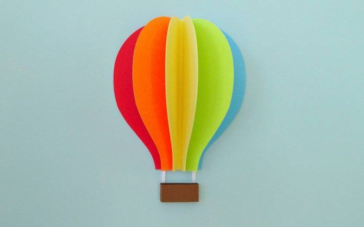 2024 Best of Air Balloon 3d Wall Art