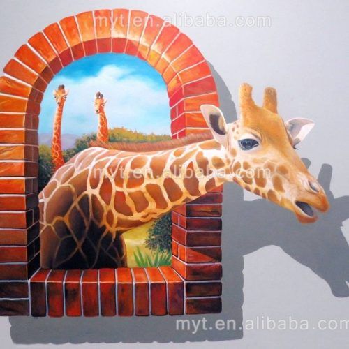 3D Animal Wall Art (Photo 7 of 20)