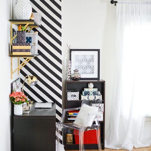 Stripe Wall Accents (Photo 14 of 15)
