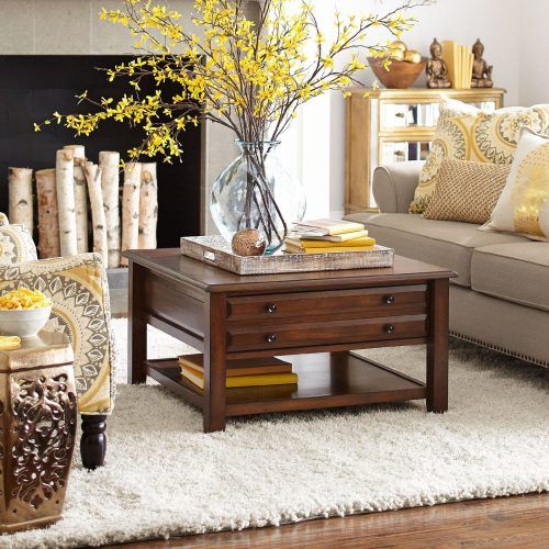 Transitional Square Coffee Tables (Photo 5 of 20)