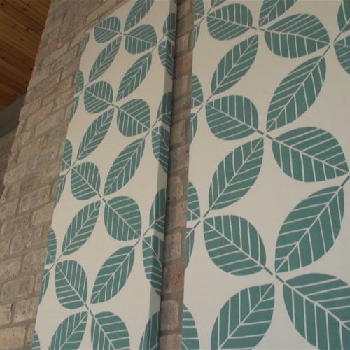 Diy Fabric Wall Art Panels (Photo 3 of 15)