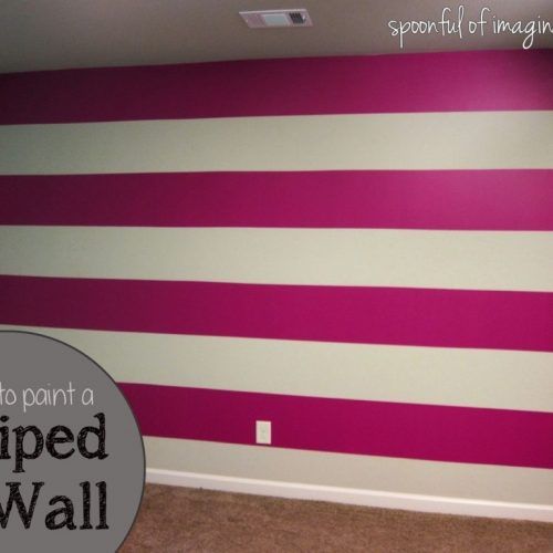 Horizontal Stripes Wall Accents (Photo 6 of 15)