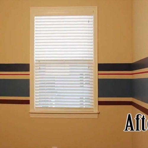 Vertical Stripes Wall Accents (Photo 13 of 15)