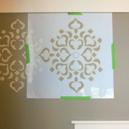 Space Stencils For Walls (Photo 5 of 20)