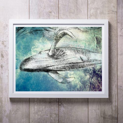Humpback Whale Wall Art (Photo 19 of 20)