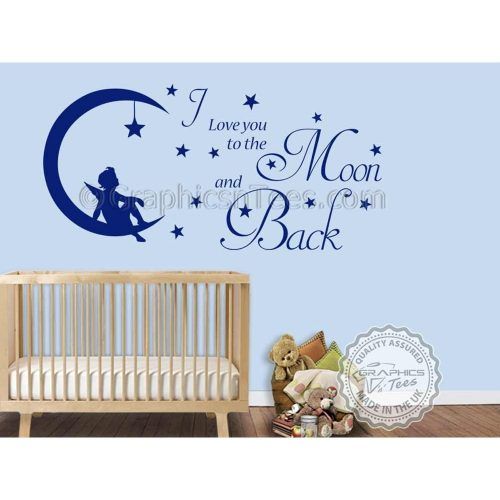 I Love You To The Moon And Back Wall Art (Photo 11 of 20)
