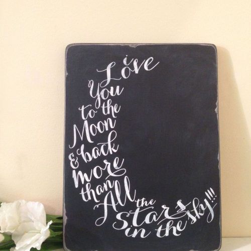 I Love You To The Moon And Back Wall Art (Photo 4 of 20)