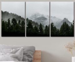 2024 Best of Mountains in the Fog Wall Art