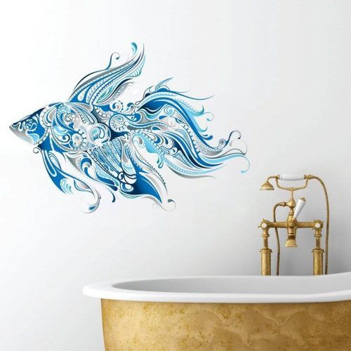 Fish Decals For Bathroom (Photo 13 of 30)