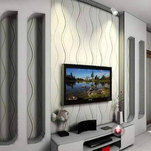 Wall Accents With Tv (Photo 6 of 15)