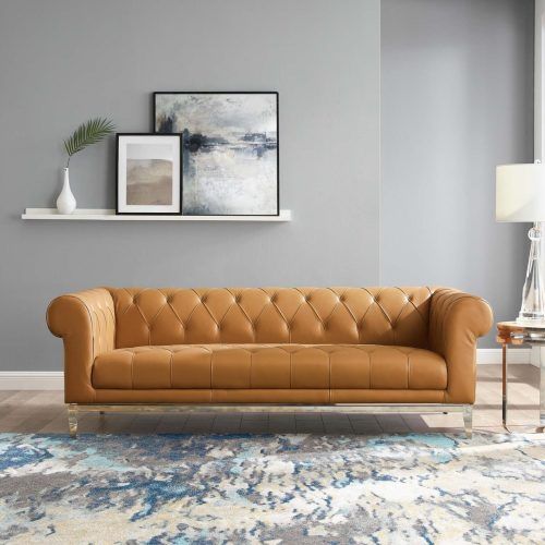 Tufted Upholstered Sofas (Photo 2 of 20)
