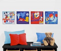 2024 Best of Mickey Mouse Canvas Wall Art