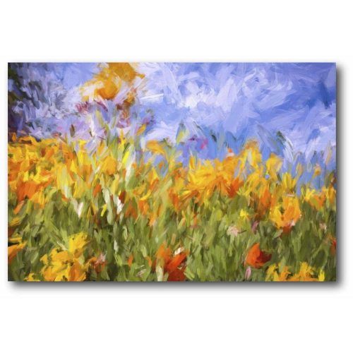 Poppies Canvas Wall Art (Photo 12 of 15)