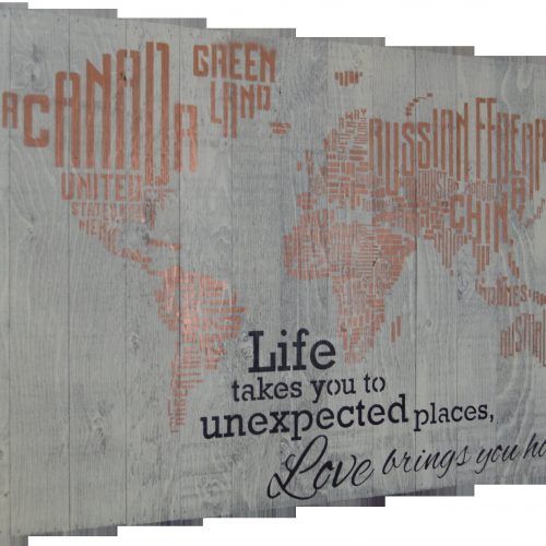 In-A-Word "welcome" Wall Decor By Fireside Home (Photo 7 of 20)