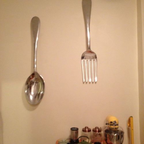 Fork And Spoon Wall Art (Photo 13 of 20)