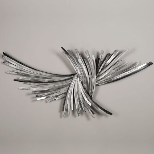 Abstract Metal Sculpture Wall Art (Photo 17 of 20)