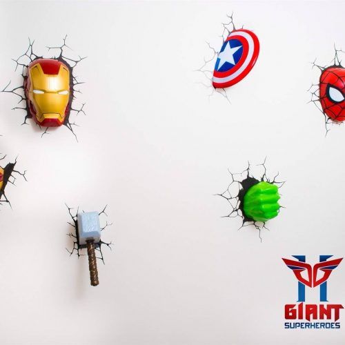 Avengers 3D Wall Art (Photo 2 of 20)