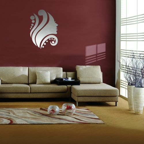 Maroon Wall Accents (Photo 5 of 15)