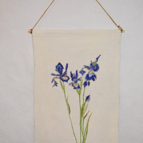 Blended Fabric Irises Tapestries (Photo 1 of 20)