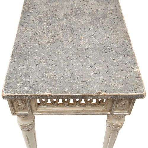 Silver Leaf Rectangle Console Tables (Photo 15 of 20)