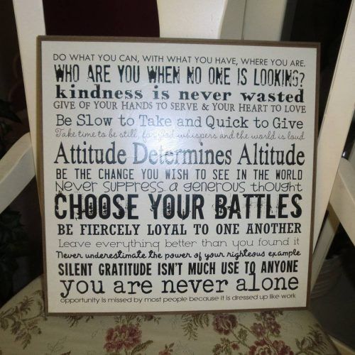 Inspirational Wall Plaques (Photo 1 of 20)