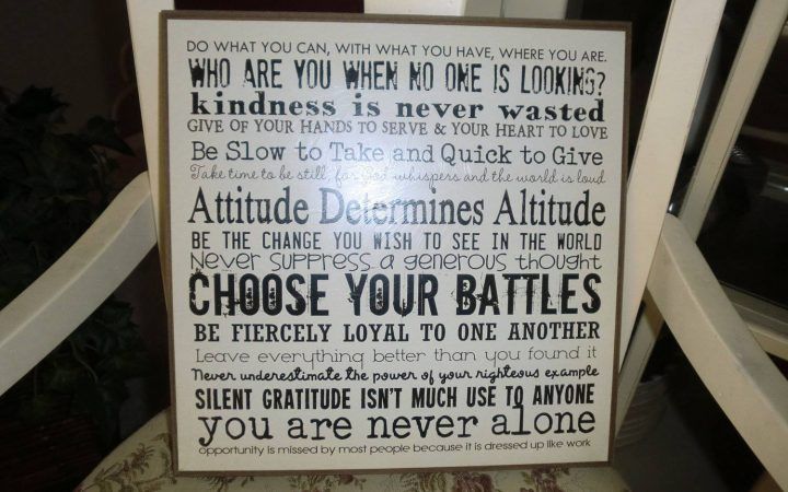 The Best Inspirational Wall Plaques