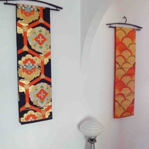 Asian Fabric Wall Art (Photo 4 of 15)