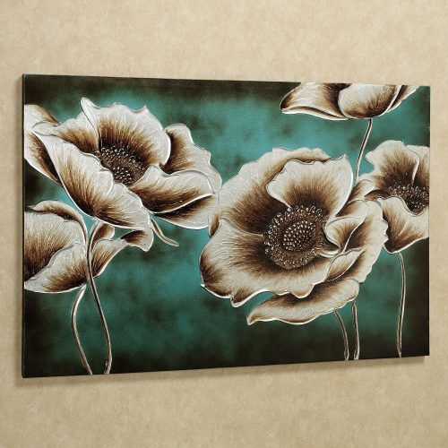 Canvas Wall Art Of Flowers (Photo 6 of 15)