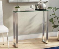 Top 20 of Glass and Chrome Console Tables