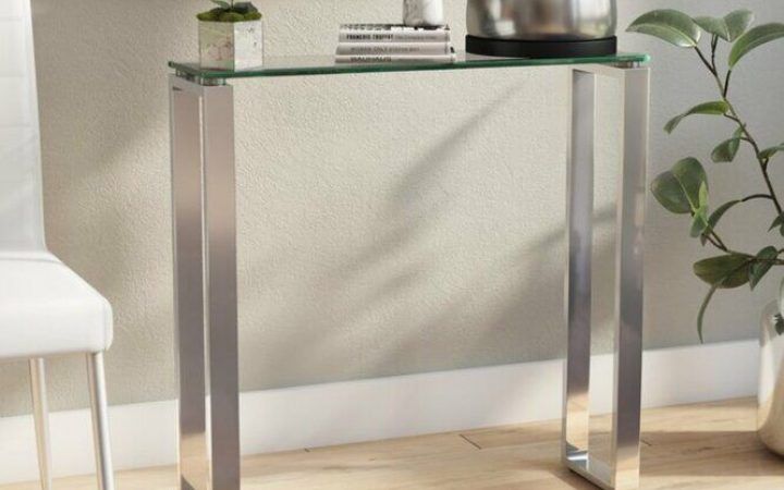 Top 20 of Glass and Chrome Console Tables