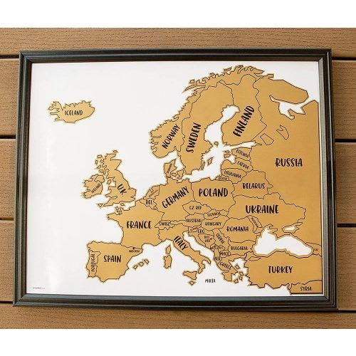 Europe Map Wall Art (Photo 15 of 20)