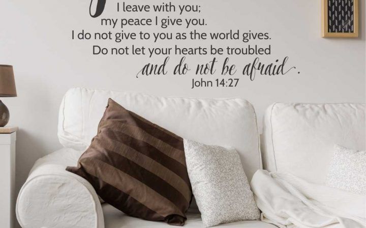 20 Photos Peace I Leave with You Wall Hangings