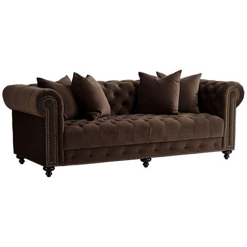 Sofas In Chocolate Brown (Photo 3 of 20)