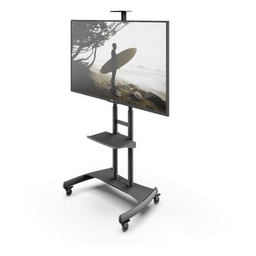 Foldable Portable Adjustable Tv Stands (Photo 10 of 20)