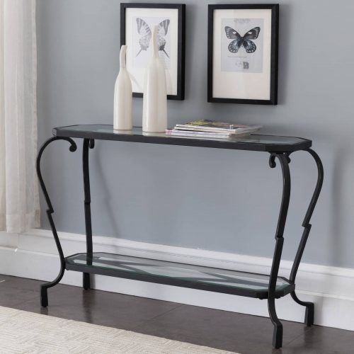 Glass And Pewter Console Tables (Photo 10 of 20)