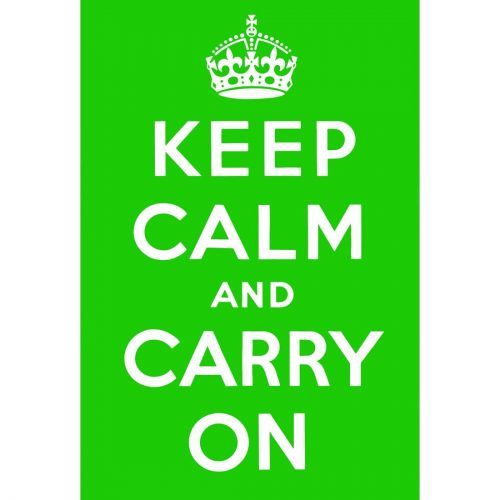 Keep Calm And Carry On Wall Art (Photo 20 of 25)
