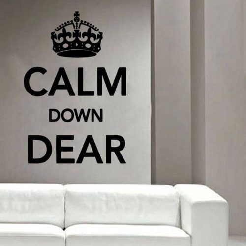 Keep Calm And Carry On Wall Art (Photo 18 of 25)