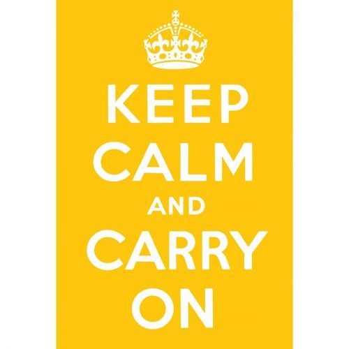 Keep Calm And Carry On Wall Art (Photo 16 of 25)