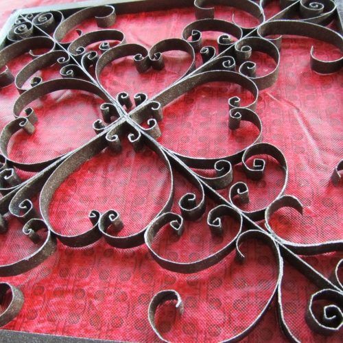 Faux Wrought Iron Wall Art (Photo 27 of 30)