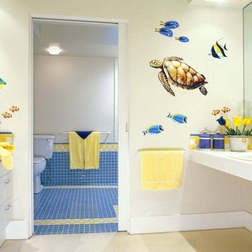 Fish Decals For Bathroom (Photo 19 of 30)