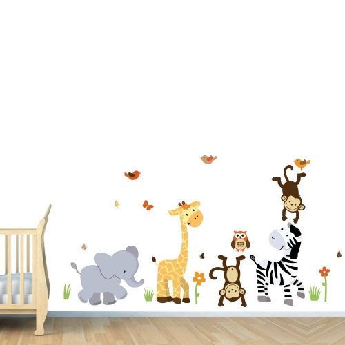 Wall Art Stickers For Childrens Rooms (Photo 7 of 20)