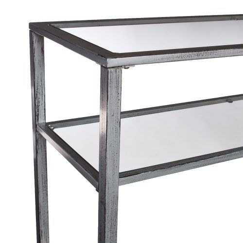 Silver Stainless Steel Console Tables (Photo 2 of 20)
