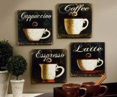 The 30 Best Collection of Cafe Latte Kitchen Wall Art