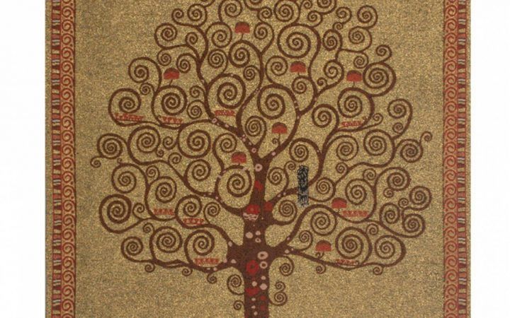 Blended Fabric Klimt Tree of Life Wall Hangings