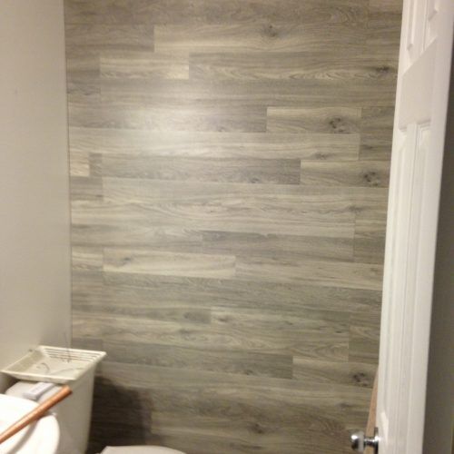 Wall Accents With Laminate Flooring (Photo 8 of 15)