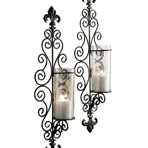 Metal Wall Art Candle Holder (Photo 19 of 20)