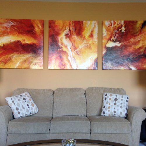 Large Triptych Wall Art (Photo 15 of 20)