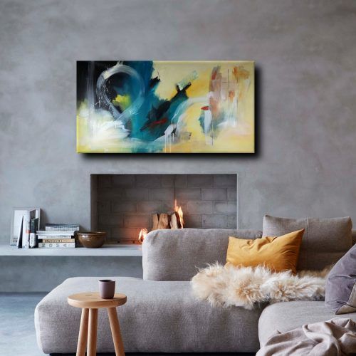 Large Abstract Canvas Wall Art (Photo 13 of 20)