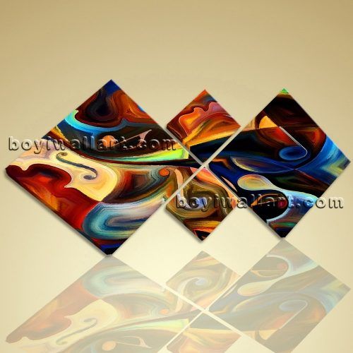Abstract Music Wall Art (Photo 19 of 20)